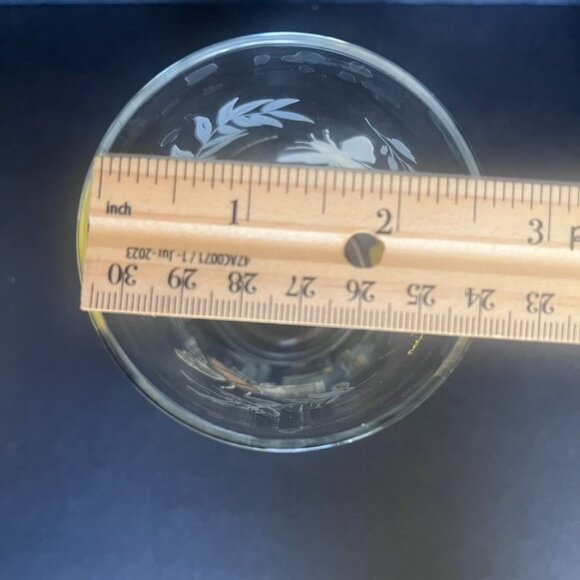 Vintage Libbey Bee & Flower Highball Glass Set Of 4 - Picture 4 of 4